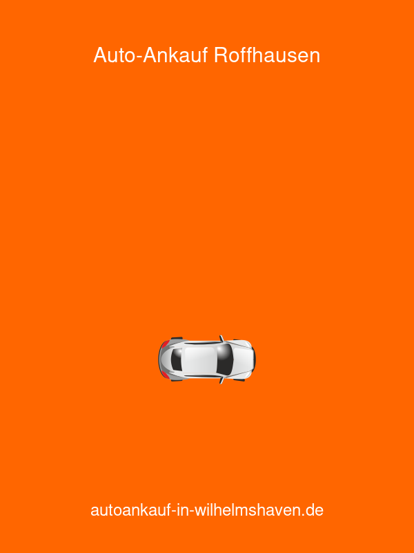 Auto-Ankauf Roffhausen